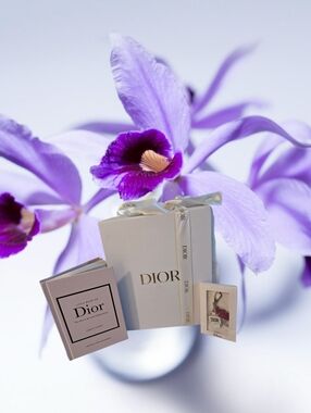 NiB Dior Miss Dior Limited Bag charm Keychain with Metal Bag Charms & CD Book